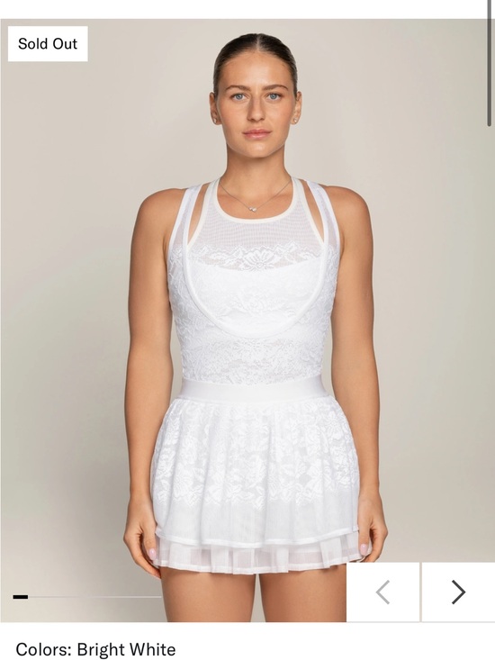 Wilson Dresses & Skirts - Wilson Bright White Lace Mini Dress- Marta dress